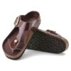 Gizeh Big Buckle Piele naturală Lăcuită High Shine Ciocolată Gizeh Big Buckle Piele naturală Lăcuită High Shine Ciocolată