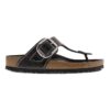 Gizeh Big Buckle Piele naturală Lăcuită Negru Gizeh Big Buckle Piele naturală Lăcuită Negru
