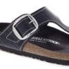 Gizeh Big Buckle Piele naturală Lăcuită Negru Gizeh Big Buckle Piele naturală Lăcuită Negru