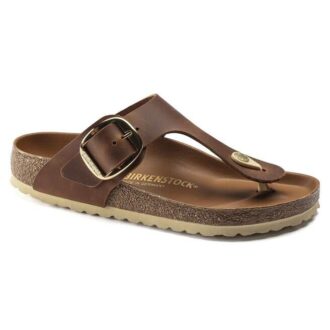 Gizeh Big Buckle Piele naturală uleioasă