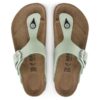 Gizeh Big Buckle Piele nubuc Matcha Gizeh Big Buckle Piele nubuc Matcha