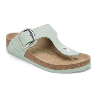 Gizeh cu Big Buckle, logo cu nituri, material textil