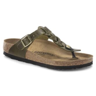 Gizeh din piele naturală împletită și uleioasă