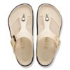 Gizeh Droplet Buckle Piele naturală lăcuită