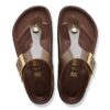 Gizeh Droplet Buckle Piele naturală lăcuită