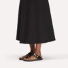 Gizeh Droplet Buckle Piele naturală lăcuită