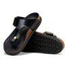 Gizeh Droplet Buckle Piele naturală lăcuită