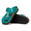Gizeh Droplet Buckle Piele naturală lăcuită