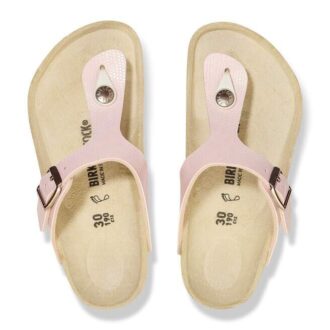 Gizeh Kids Bs Birko-Flor cu relief, roz deschis lucios