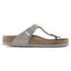 Gizeh Soft Footbed Piele nubuc Gri porumbel Gizeh Soft Footbed Piele nubuc Gri porumbel