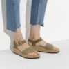 Glenda Piele de căprioară-textil kaki decolorat Glenda Piele de căprioară-textil kaki decolorat