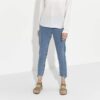 Glenda Piele de căprioară-textil kaki decolorat Glenda Piele de căprioară-textil kaki decolorat