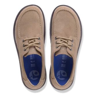 Highwood Moc Lace Low din piele de căprioară
