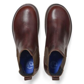Highwood Slip on pentru bărbați, piele ciocolatie