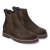 Highwood Slip on pentru femei, piele de căprioară, culoare mocha Highwood Slip on pentru femei, piele de căprioară, culoare mocha
