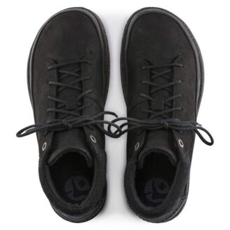 Honnef High Piele nubuc Negru