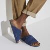 Kyoto din piele nubuc, model Desert Buck, albastru indigo Kyoto din piele nubuc, model Desert Buck, albastru indigo
