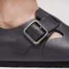 London Wire Buckle Piele naturală