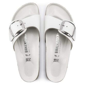 Madrid Big Buckle din piele naturală
