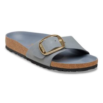 Madrid Big Buckle din piele naturală uleioasă