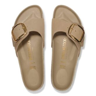 Madrid Big Buckle din piele naturală uleioasă