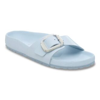 Madrid Big Buckle Pearl Piele naturală lăcuită
