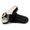 Madrid Big Buckle Pearl Piele naturală lăcuită Madrid Big Buckle Pearl Piele naturală lăcuită