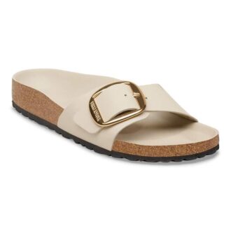 Madrid Big Buckle Piele naturală lăcuită