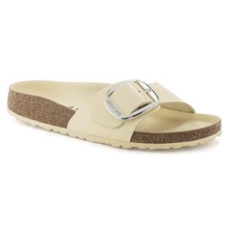 Madrid Big Buckle Piele naturală lăcuită