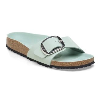 Madrid Big Buckle Piele naturală lăcuită