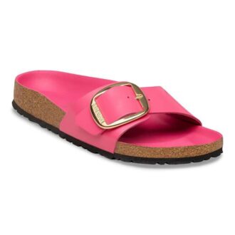 Madrid Big Buckle Piele naturală lăcuită