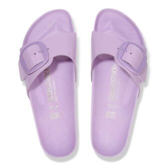 Madrid Big Buckle Piele naturală lăcuită