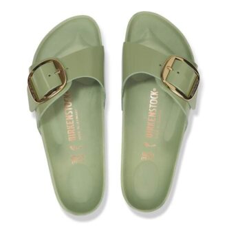 Madrid Big Buckle Piele naturală lăcuită