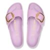 Madrid Big Buckle Piele naturală lăcuită