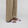 Madrid Big Buckle Piele naturală lăcuită