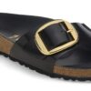 Madrid Big Buckle Piele naturală lăcuită Madrid Big Buckle Piele naturală lăcuită