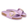 Madrid Big Buckle Piele naturală lăcuită