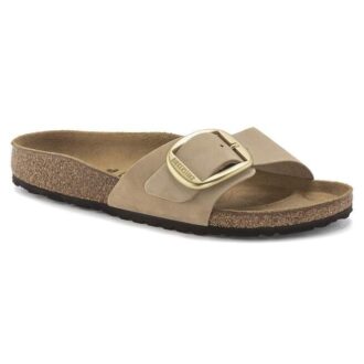 Madrid Big Buckle Piele naturală nubuc