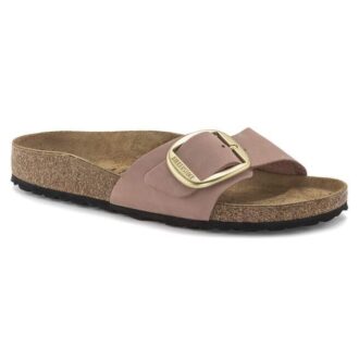 Madrid Big Buckle Piele naturală nubuc