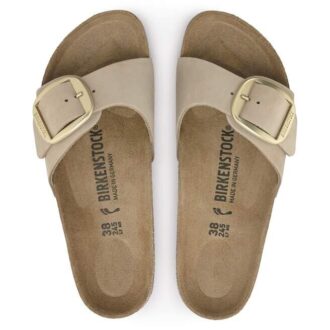 Madrid Big Buckle Piele naturală nubuc