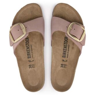 Madrid Big Buckle Piele naturală nubuc