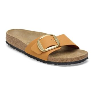 Madrid Big Buckle Piele nubuc Portocaliu ars