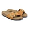 Madrid Big Buckle Piele nubuc Portocaliu ars Madrid Big Buckle Piele nubuc Portocaliu ars