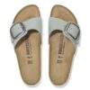 Madrid Big Buckle Piele nubuc Pure Sage