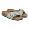 Madrid Big Buckle Piele nubuc Pure Sage