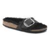 Madrid Big Buckle Shearling Piele naturală Uleiată Madrid Big Buckle Shearling Piele naturală Uleiată