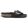 Madrid Big Buckle Shearling Piele naturală Uleiată Madrid Big Buckle Shearling Piele naturală Uleiată