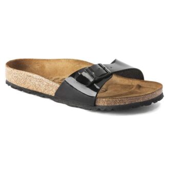 Madrid Birko-Flor Patent Negru lucios