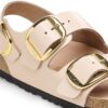 Milano Big Buckle din piele naturală lăcuită Milano Big Buckle din piele naturală lăcuită