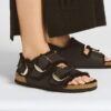 Milano cu cataramă Big Buckle, piele naturală uleioasă Milano cu cataramă Big Buckle, piele naturală uleioasă